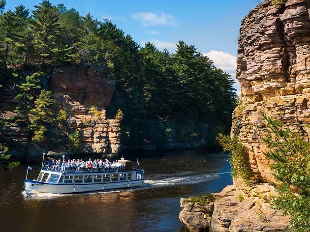 Boat ride in Wisconsin Dells